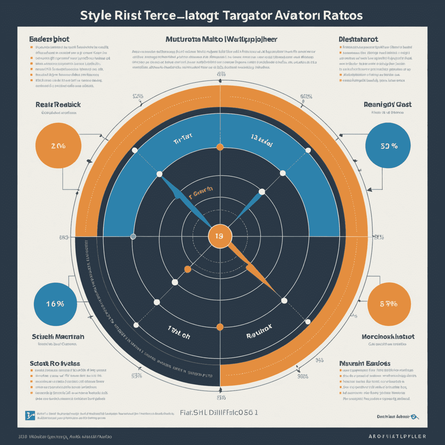 A graph showing different Aviator multiplier targets and their risk-reward ratios